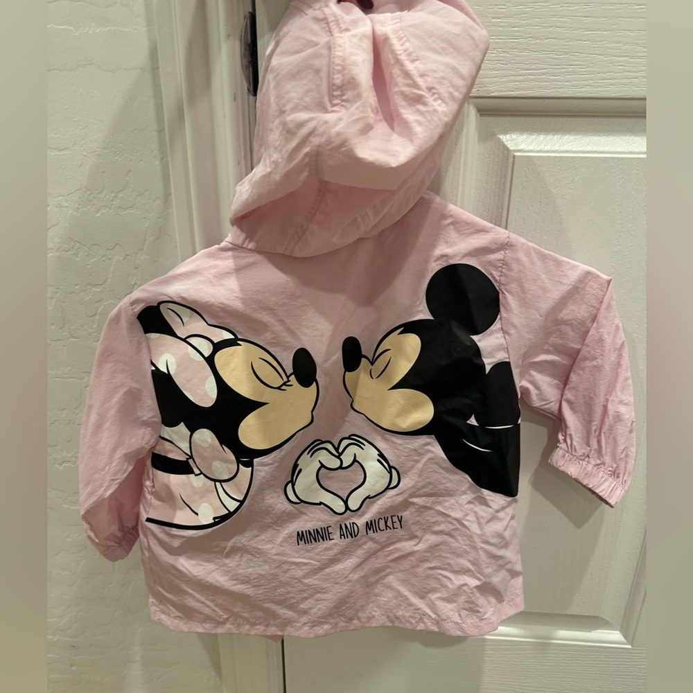 Zara Minnie Mickey Disney jacket toddler girl 12-18 months - Picture 3 of 5